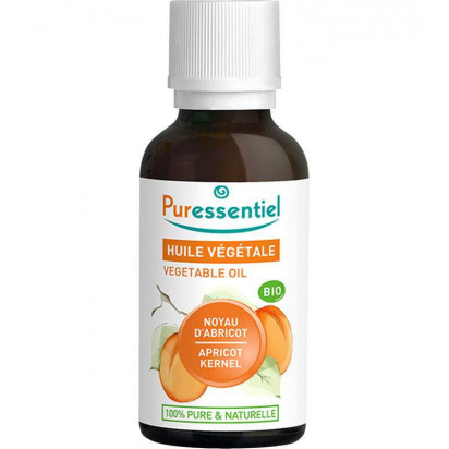 HUILE VEGETALE, Noyau d'abricot BIO, 30ml Puressentiel - Parashop