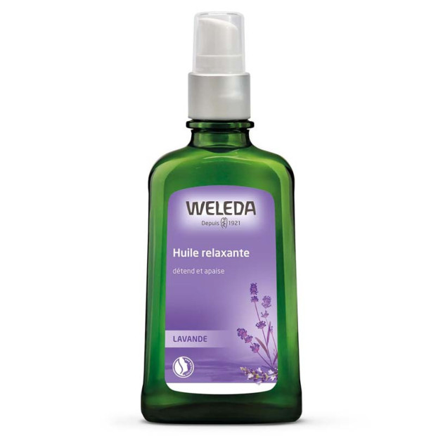 Huile relaxante à la Lavande, 100ml Weleda - Parashop