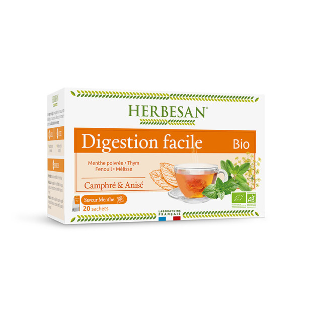 Infusion Bio digestion, 20 Sachets Herbesan - Parashop