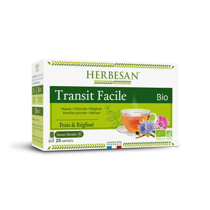 Infusion bio transit facile chicorée, 20 sachets Herbesan - Parashop