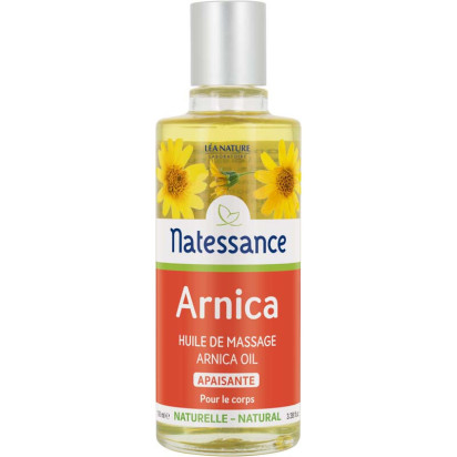 Huile de Massage Apaisante à l'Arnica 100ml Natessance - Parashop