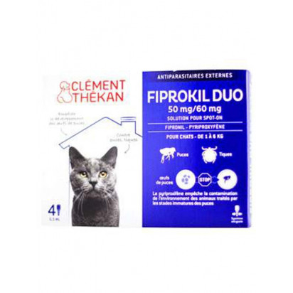 DUO CHAT inf. 4KG X4 Fiprokil - Parashop