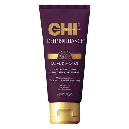 Deep Brilliance Masque protéiné Olive & Monoi, 237ml Chi - Parashop