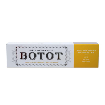 Pâte dentifrice anis citrus réglisse, 75ml Botot - Parashop