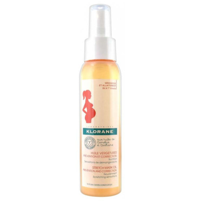 Huile soin vergetures, 100ml Klorane - Parashop