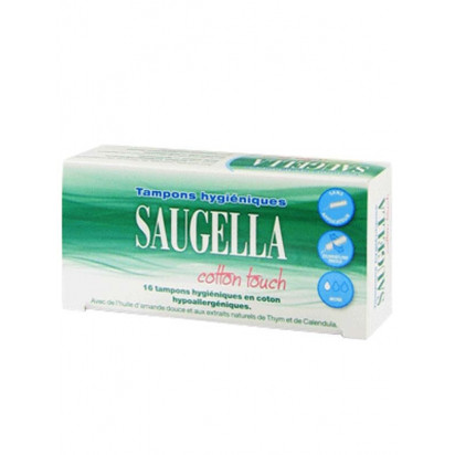 COTTON TOUCH Tampons Hygiéniques Flux Mini. Boîte 16