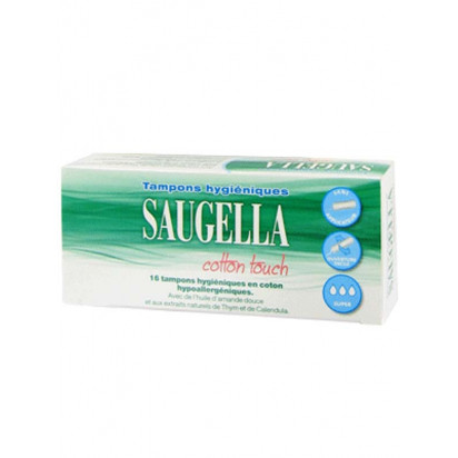 COTTON TOUCH Tampons Hygiéniques Super. Boîte 16 Saugella - Parashop