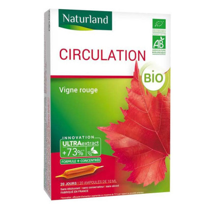 EXTRAITS FLUIDES Circulation BIO. Bt 20 amp Naturland - Parashop