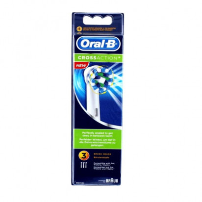 ORAL-B CROSS ACTION Brossettes. Boîte 3 Oral B - Parashop