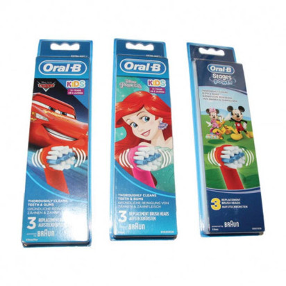 ORAL-B STAGES POWER Brossettes. 3 Brossettes