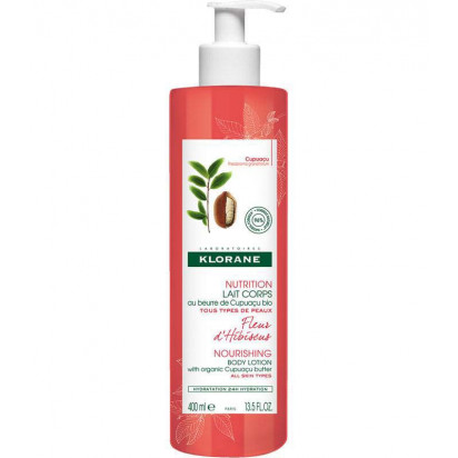 FLEUR D'HIBISCUS, Lait Corps, 400ml Klorane - Parashop