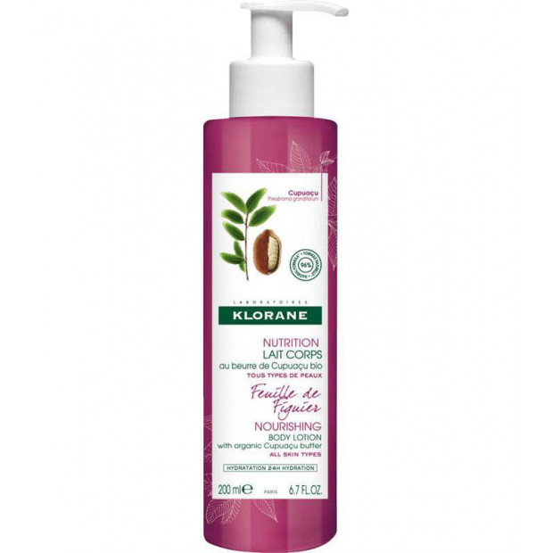 FEUILLE DE FIGUIER, Lait Corps, 200ml Klorane - Parashop