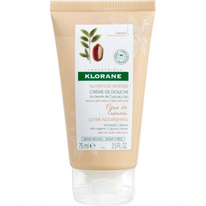 NUTRITION INTENSE Crème de Douche peaux très sèches fleur de Cupuaçu, 75ml Klorane - Parashop
