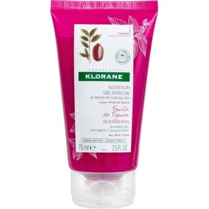 FEUILLE DE FIGUIER, Gel Douche, 75ml Klorane - Parashop