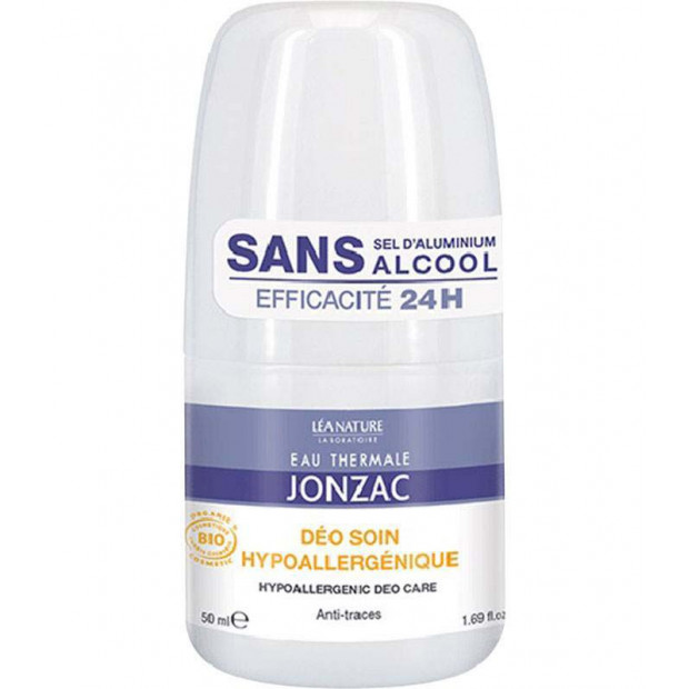 Déodorant soin bio haute tolérance 24h, 50ml Jonzac - Parashop
