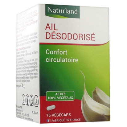 Ail. Boîte 75 Végécaps Naturland - Parashop