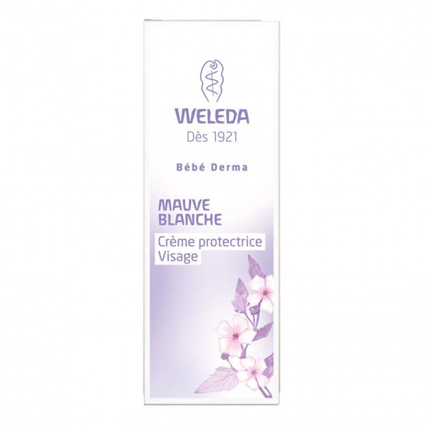 BEBE Crème protectrice visage à la mauve blanche, 50ml Weleda - Parashop