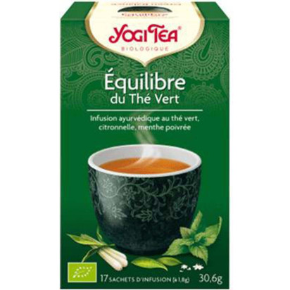 Équilibre du thé vert. Bt 17 sachets Yogi Tea - Parashop
