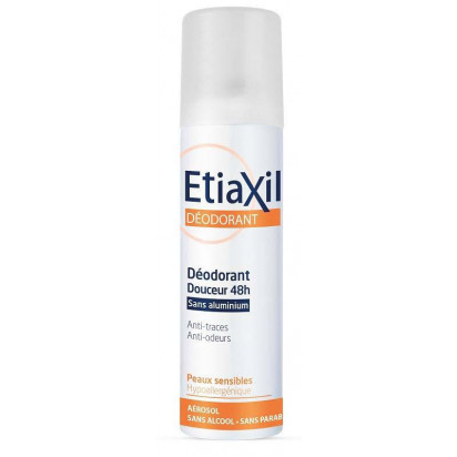 Déodorant douceur 48h sans aluminium, 150ml Etiaxil - Parashop