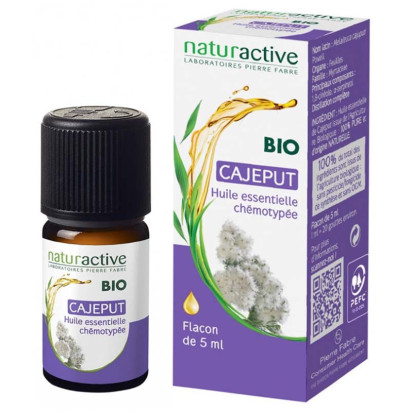Huile essentielle cajeput bio, 5ml Naturactive - Parashop