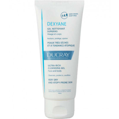 DEXYANE Gel nettoyant surgras. Tube 100ml Ducray - Parashop