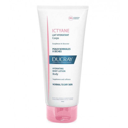 ICTYANE Lait hydratant corps. Tube 200ml Ducray - Parashop