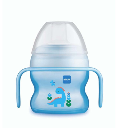 Tasse d'apprentissage à bec souple avec anses 6+, 150ml