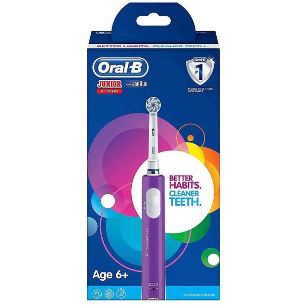 Oral b on sale electric toothbrush junior