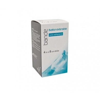 Bande de fixation extensible, 4mx8cm Tetra Medical - Parashop