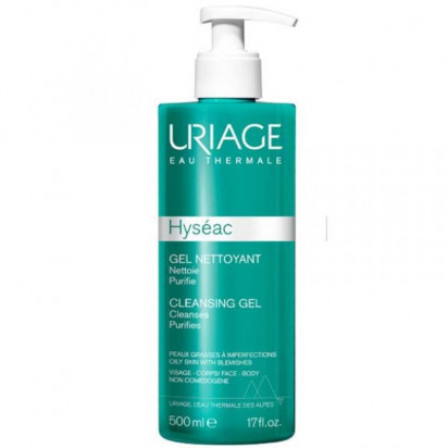 HYSÉAC Gel Nettoyant, 500 ml Uriage - Parashop