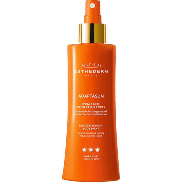 ADAPTASUN Spray lacté protecteur corps soleil fort, 150ml Esthederm - Parashop