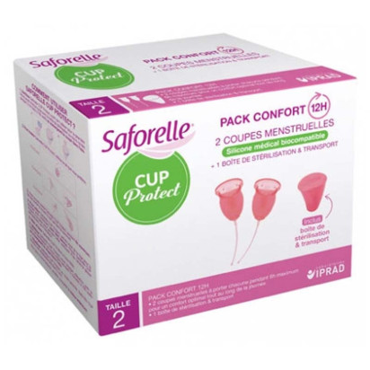 Cup protect coupe menstruelle T2 Saforelle - Parashop