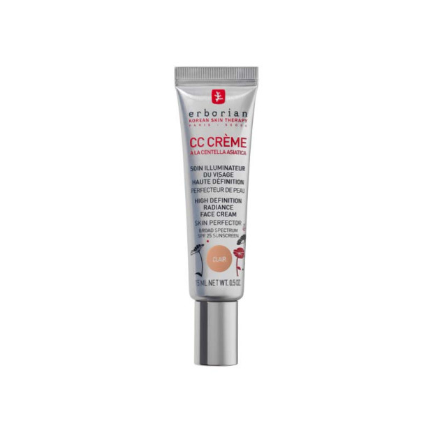 CC crème Centella Asiatica- teinte claire, 15ml Erborian - Parashop