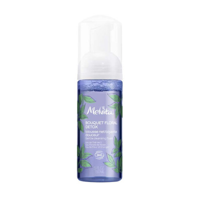 BOUQUET FLORAL Mousse nettoyante légère bio, 150ml Melvita - Parashop