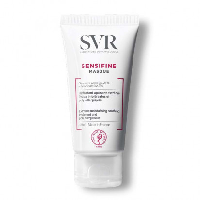 SENSIFINE Masque hydratant apaisant extrême peaux intolérantes poly allergiques, 50ml SVR - Parashop