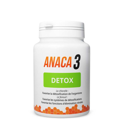 Détox, 60 gélules Anaca3 - Parashop