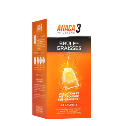 Infusion Brûle-Graisses, 24 sachets Anaca3 - Parashop