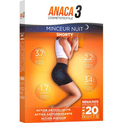 Shorty Minceur Nuit, L/XL, 1