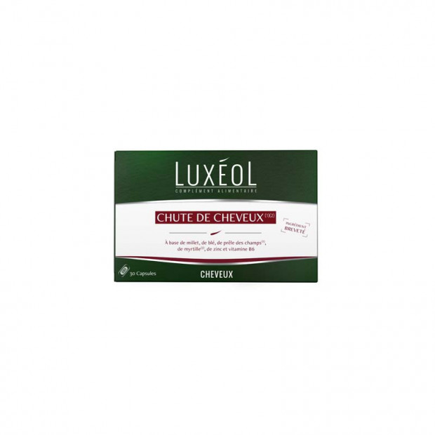 Chute de cheveux, 30 gélules Luxeol - Parashop