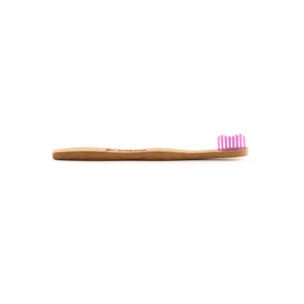 Brosse à dents Enfant Rose bambou vegan