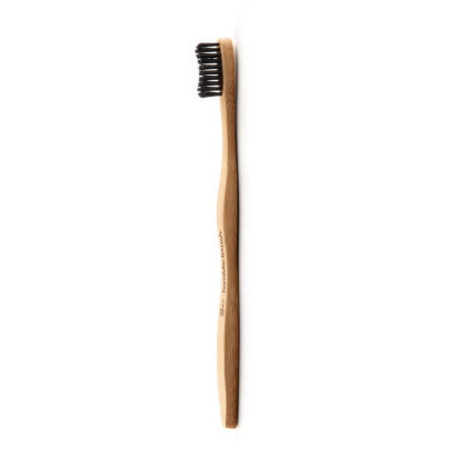 Brosse à dents Adulte Noir bambou vegan