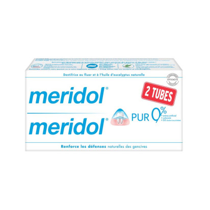 Dentifrice Pur, 2x75ml Meridol - Parashop