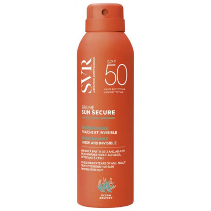 SUN SECURE Brume fraîche invisible SPF50+, 200ml SVR - Parashop