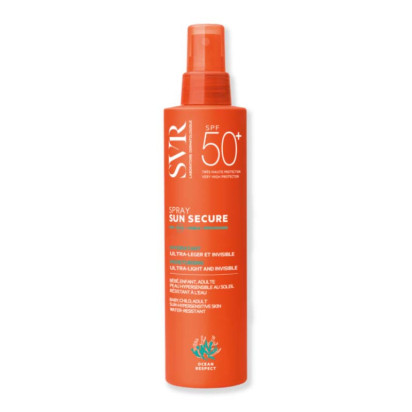 SUN SECURE Spray lait-en-brume hydratant SPF50+, 200ml SVR - Parashop