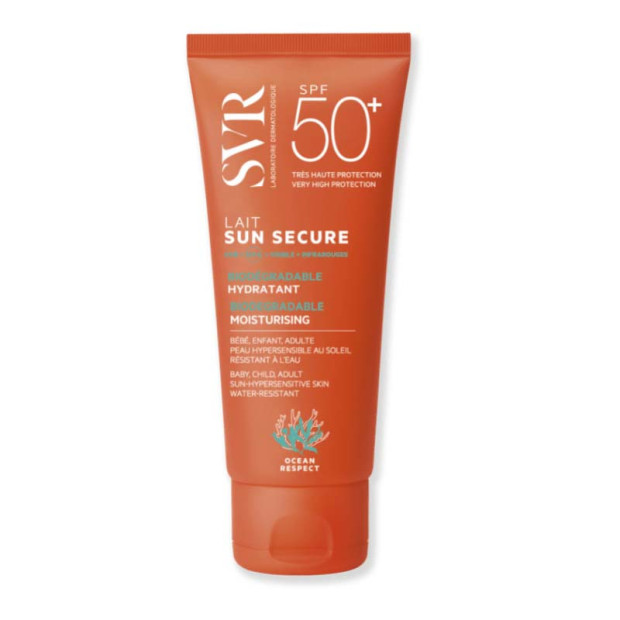 SUN SECURE Lait hydratant invisible SPF50+, 100ml SVR - Parashop