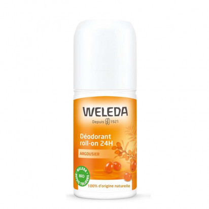 Déodorant roll-on 24H Argousier, 50ml Weleda - Parashop