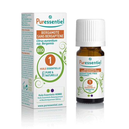 Huile essentielle bergamote bio, 10ml Puressentiel - Parashop