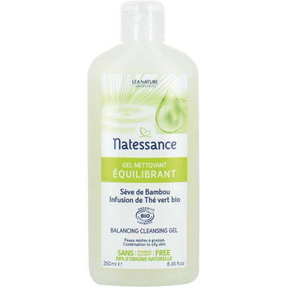 Gel nettoyant équilibrant, 250ml Natessance - Parashop