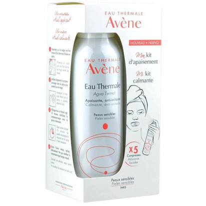 Kit Apaisant Eau Thermale Avène - 5 Masques Visage