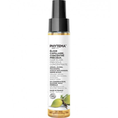 ELIXIR CAPILLAIRE CONCENTREE PRECIEUX BIO 50ML Phytema Haircare - Parashop